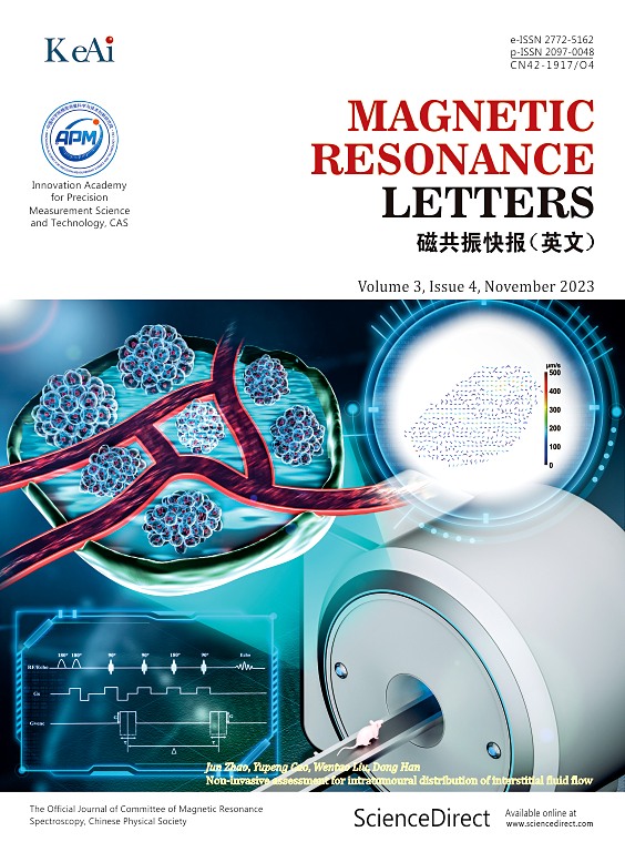Go to journal home page - Magnetic Resonance Letters